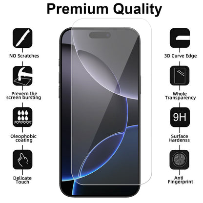 Glass Screen Protector for iPhone 16 Pro Max