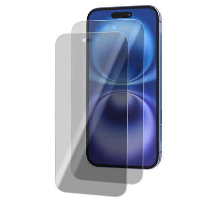 iPhone 16 Tempered Glass Screen Protector [2-Pack] with Easy Alignment Frame – Privacy, Premium by SwiftShield