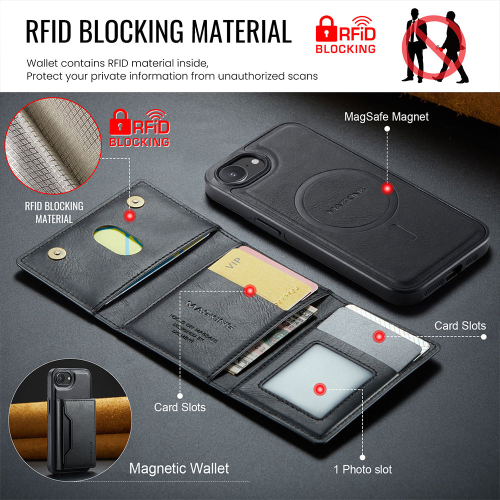 Magsafe compatible Wallet Case for iPhone 17e