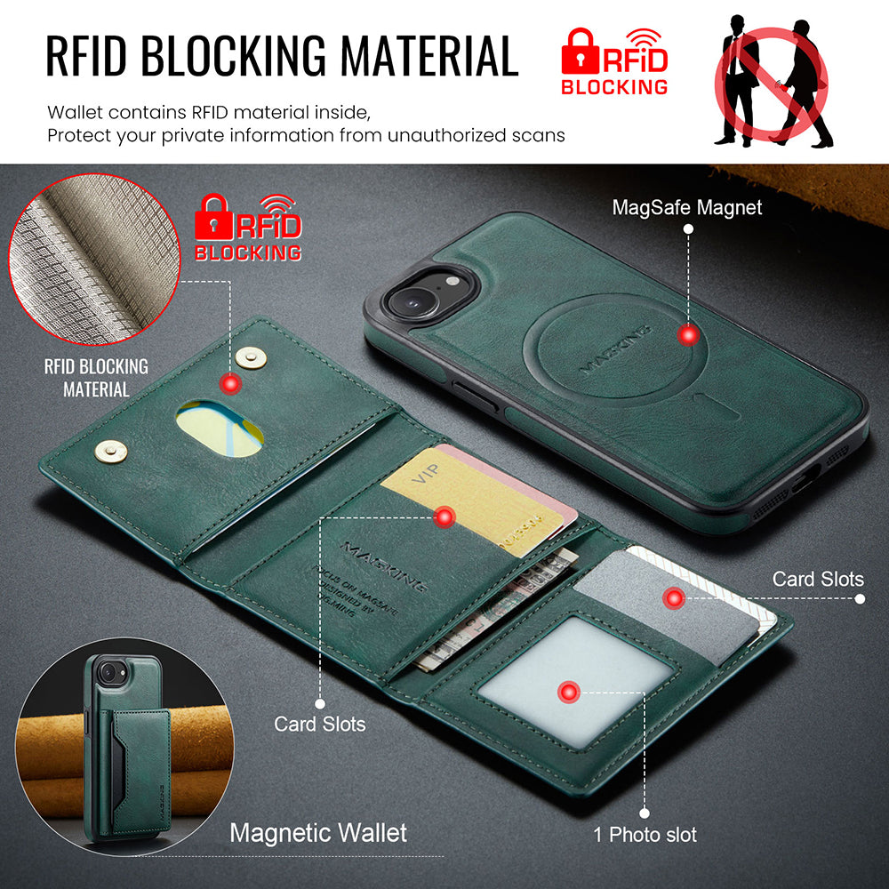 Magsafe compatible Wallet Case for iPhone 17e