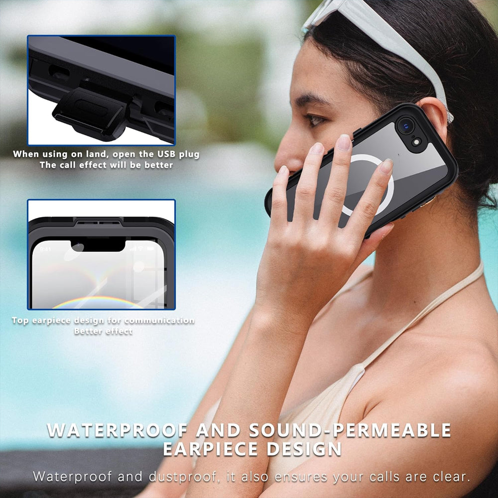 iPhone 16e Magsafe Waterproof case Shockproof cover