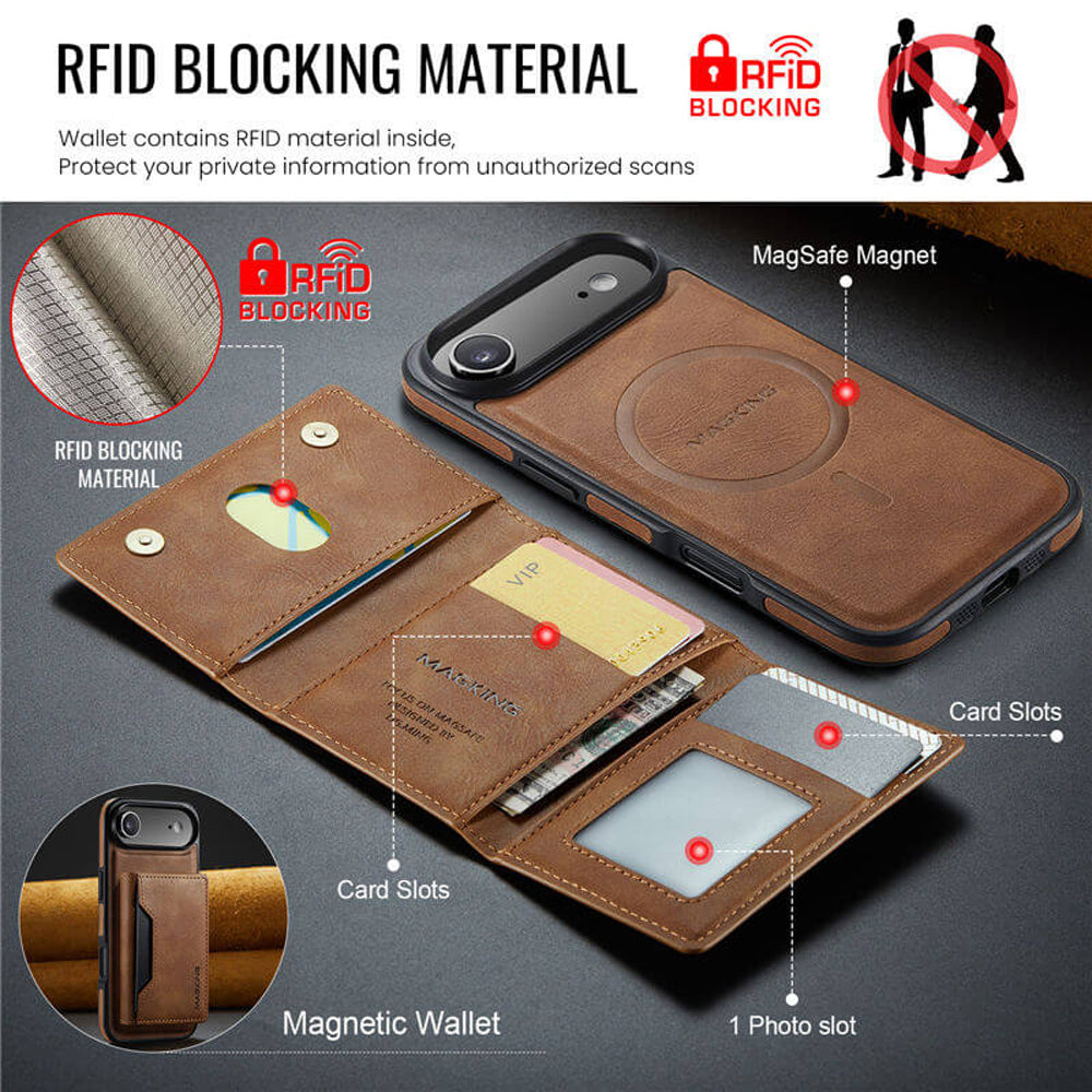 Magsafe Compatible Wallet Case for iPhone Air