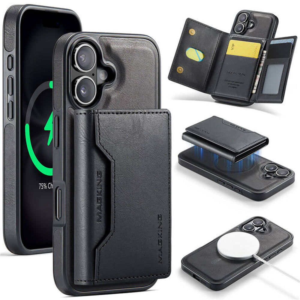 Magsafe Compatible Wallet Case for iPhone 17