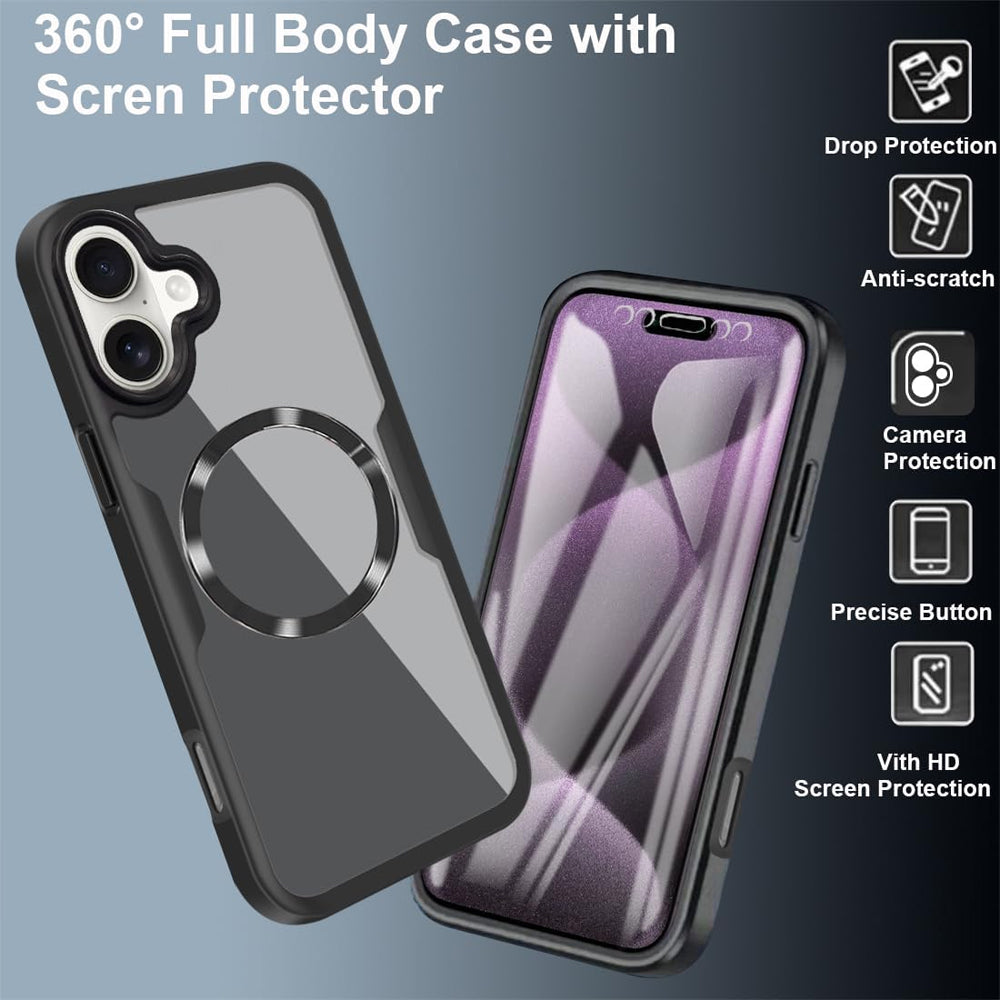 360 Thin Magsafe Compatible case for iPhone 17