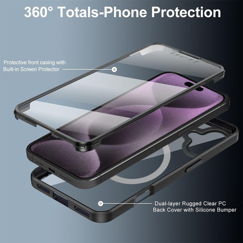 360 Thin Magsafe Compatible case for iPhone 17