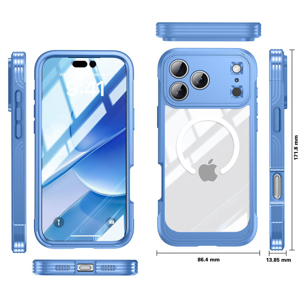 Heavy Duty 360 Magsafe Compatible Case for iPhone 17 Pro