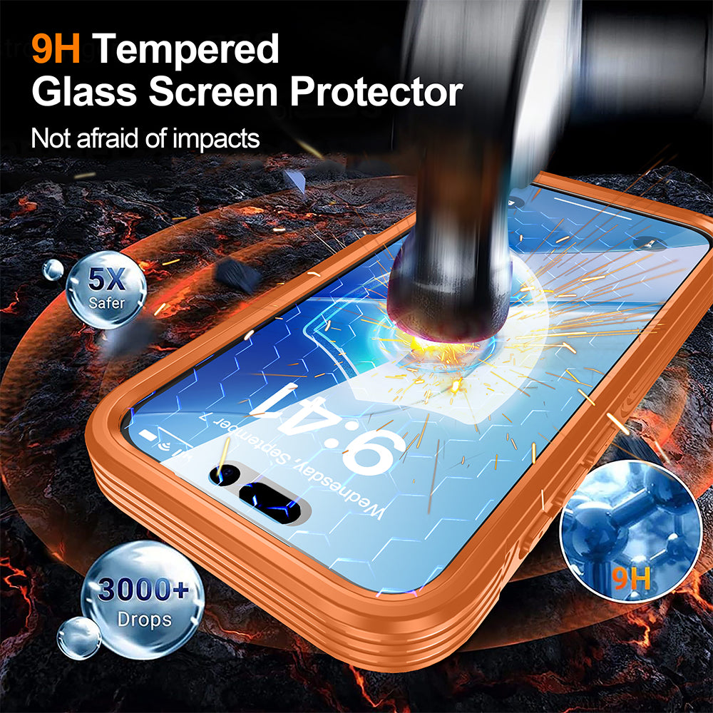 Heavy Duty 360 Magsafe Compatible Case for iPhone 17 Pro