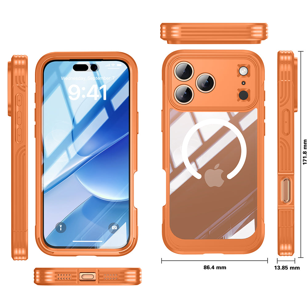 Heavy Duty 360 Magsafe Compatible Case for iPhone 17 Pro