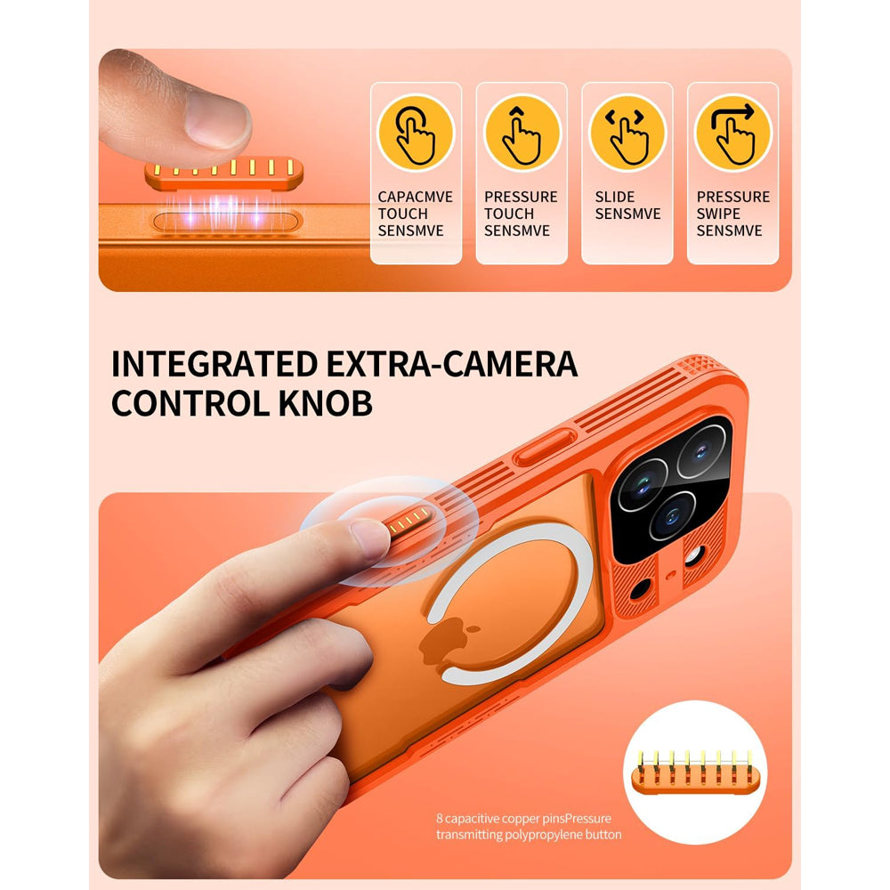 Redpepper Neon Waterproof Magsafe Compatible Case for iPhone 17 Pro