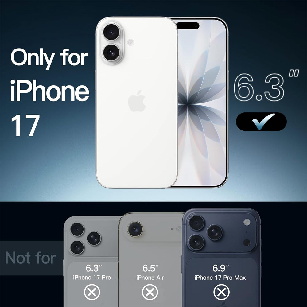 Clear Thin Case for iPhone 17