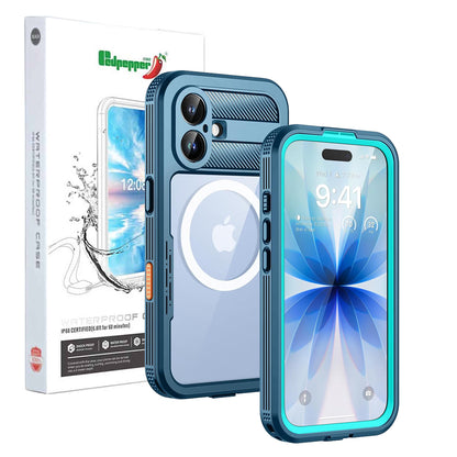 Redpepper Neon Waterproof Magsafe Compatible Case for iPhone 17