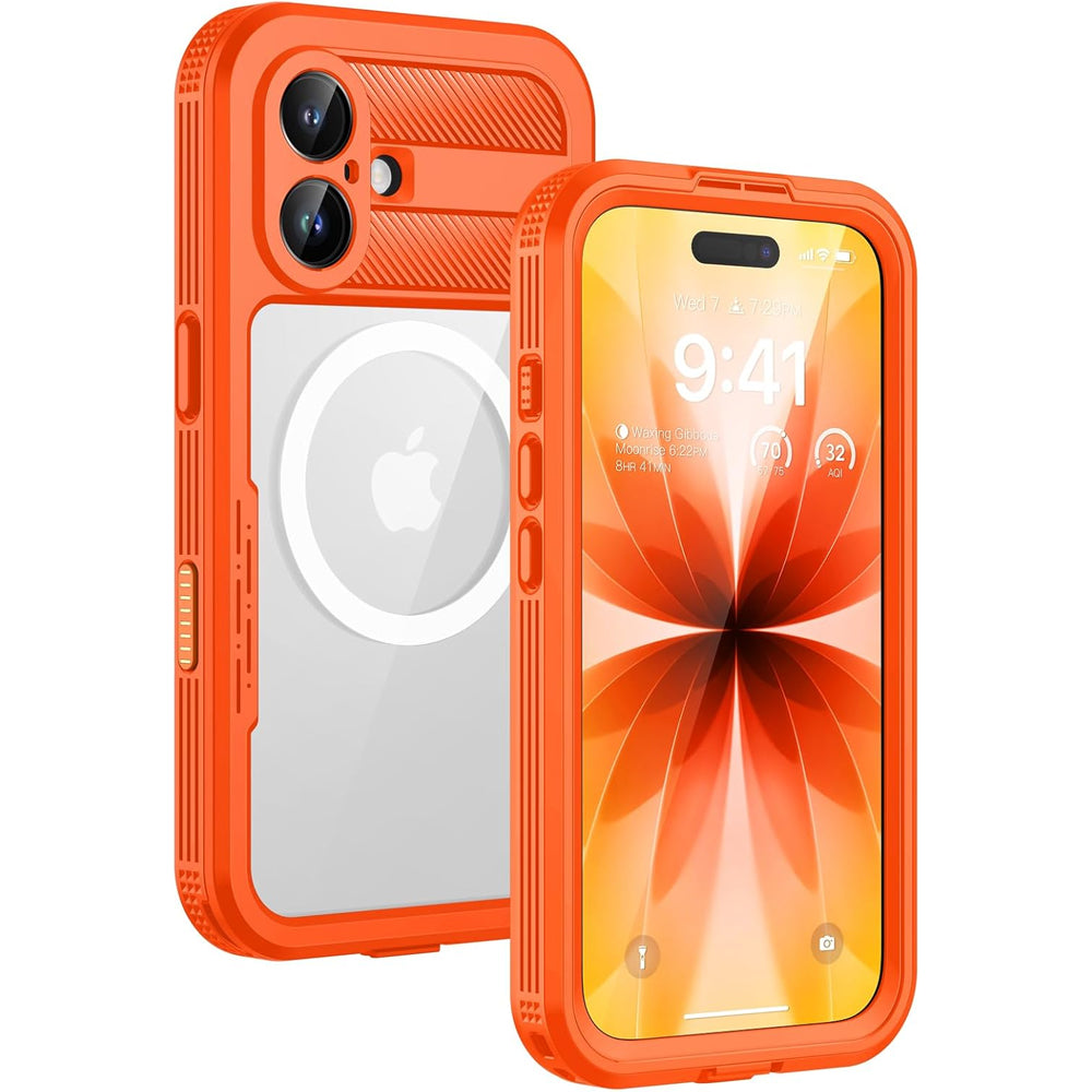 Redpepper Neon Waterproof Magsafe Compatible Case for iPhone 17