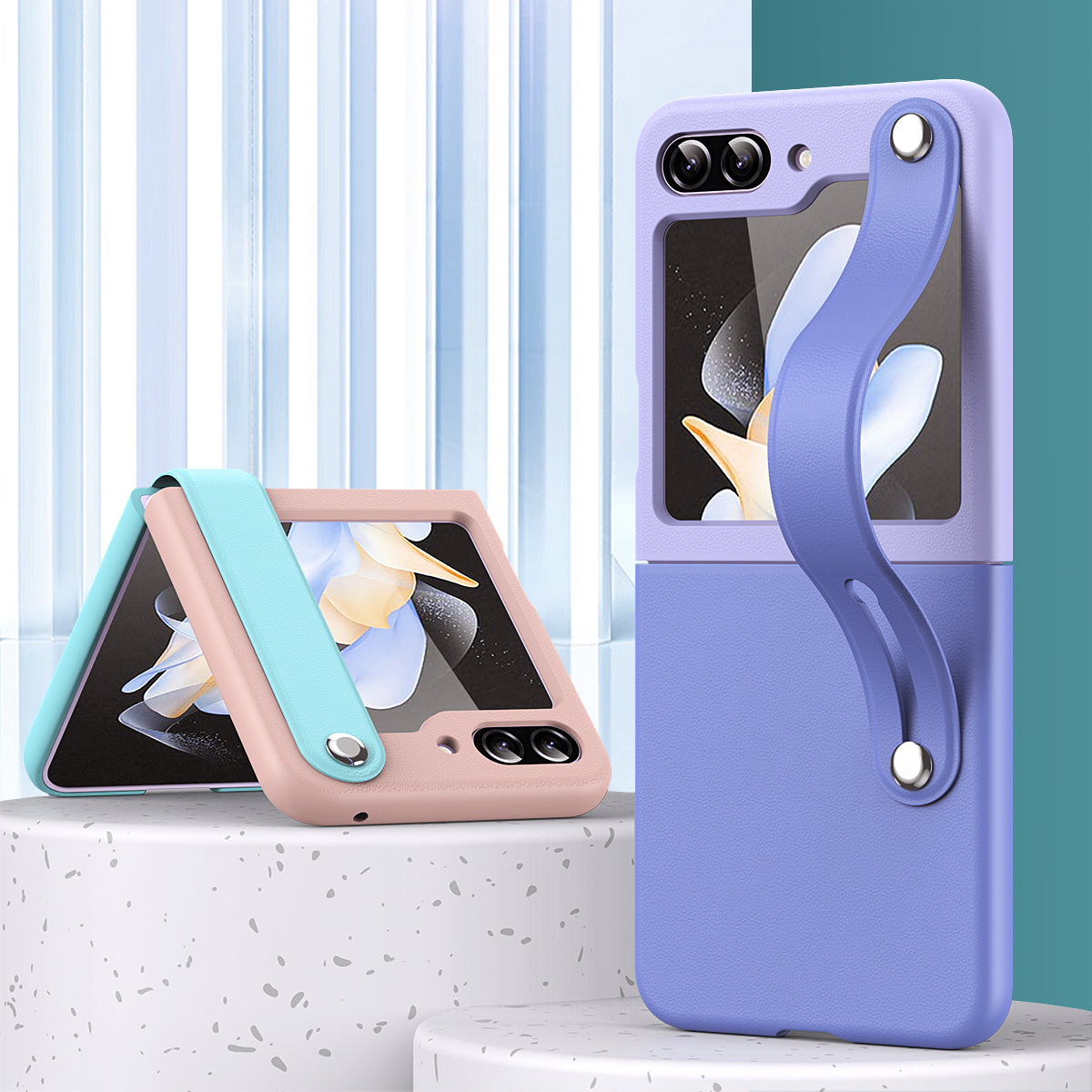 Protective Strap Case for Samsung Galaxy Z Flip 6