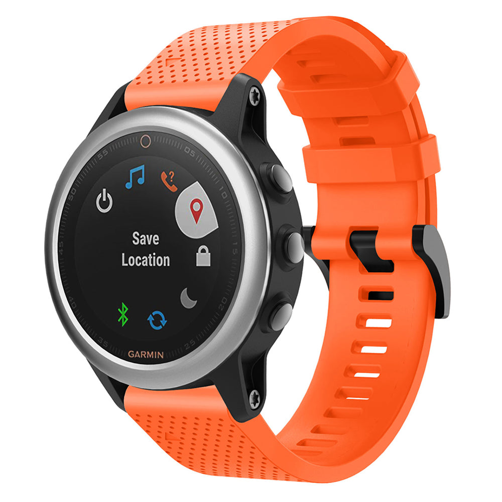 QuickFit Compatible 20mm Rubber Strap for Garmin Fenix 8 (43mm)20mm Rubber Strap for Garmin Fenix 7S / 7S Pro20mm Rubber Strap for Garmin Instinct 2S