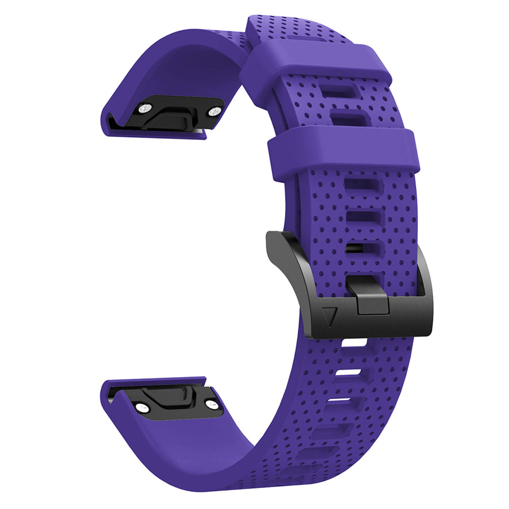 QuickFit Compatible 20mm Rubber Strap for Garmin Fenix 8 (43mm)20mm Rubber Strap for Garmin Fenix 7S / 7S Pro20mm Rubber Strap for Garmin Instinct 2S