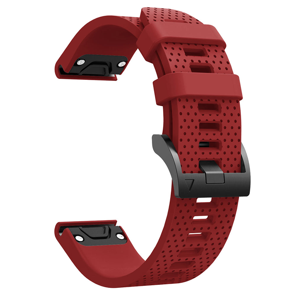 QuickFit Compatible 20mm Rubber Strap for Garmin Fenix 8 (43mm)20mm Rubber Strap for Garmin Fenix 7S / 7S Pro20mm Rubber Strap for Garmin Instinct 2S