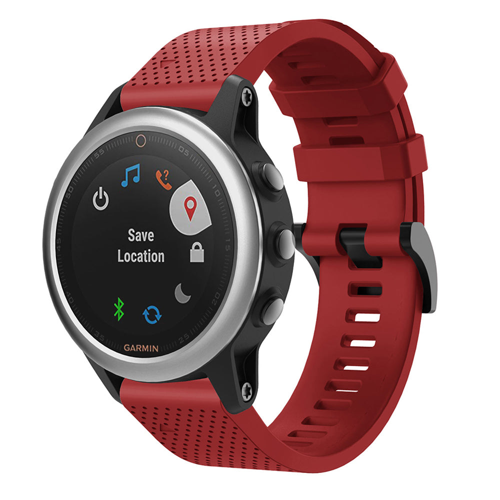 QuickFit Compatible 20mm Rubber Strap for Garmin Fenix 8 (43mm)20mm Rubber Strap for Garmin Fenix 7S / 7S Pro20mm Rubber Strap for Garmin Instinct 2S