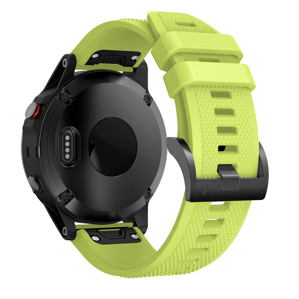 QuickFit 22mm Rubber Strap for Garmin Fenix 7 / 7 Pro (47mm)