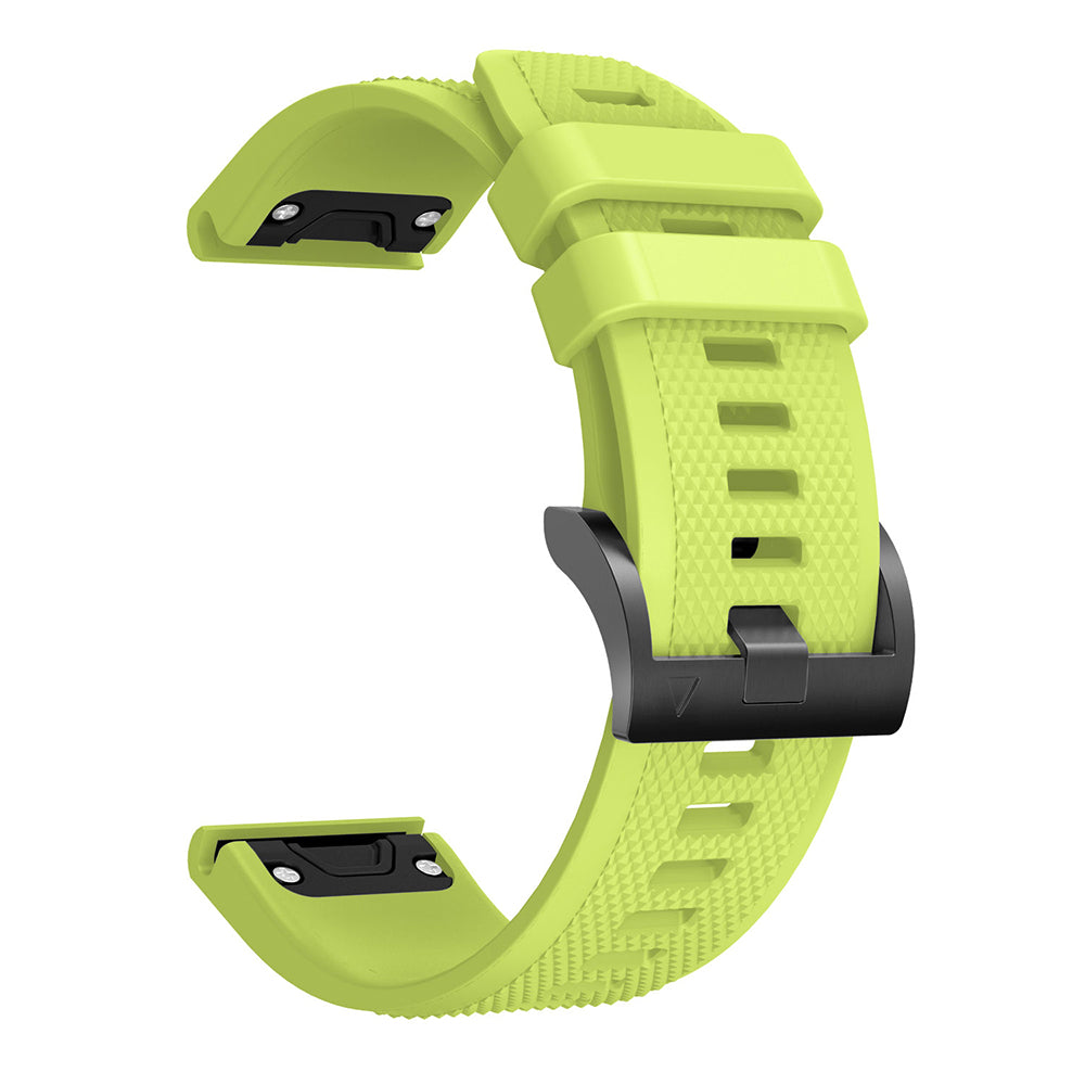 QuickFit 22mm Rubber Strap for Garmin Fenix 7 / 7 Pro (47mm)