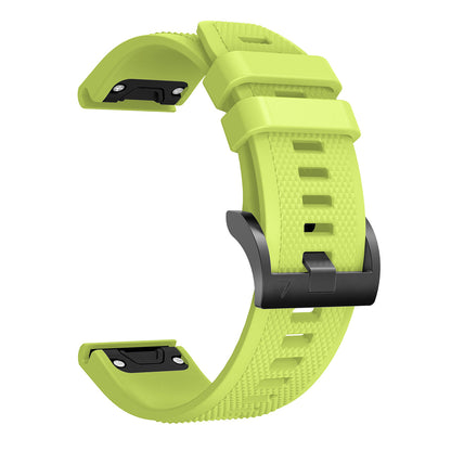 QuickFit 22mm Rubber Strap for Garmin Fenix 7 / 7 Pro (47mm)