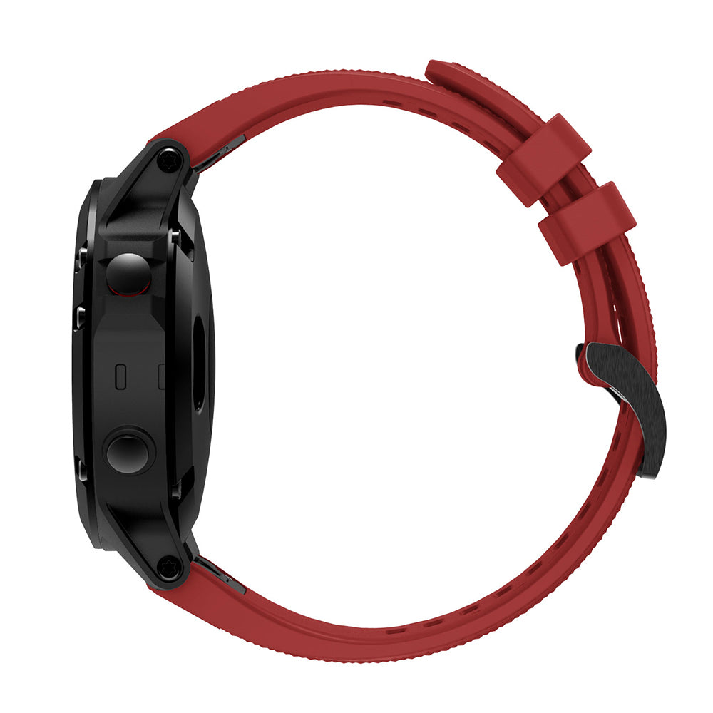 QuickFit 22mm Rubber Strap for Garmin Fenix 7 / 7 Pro (47mm)