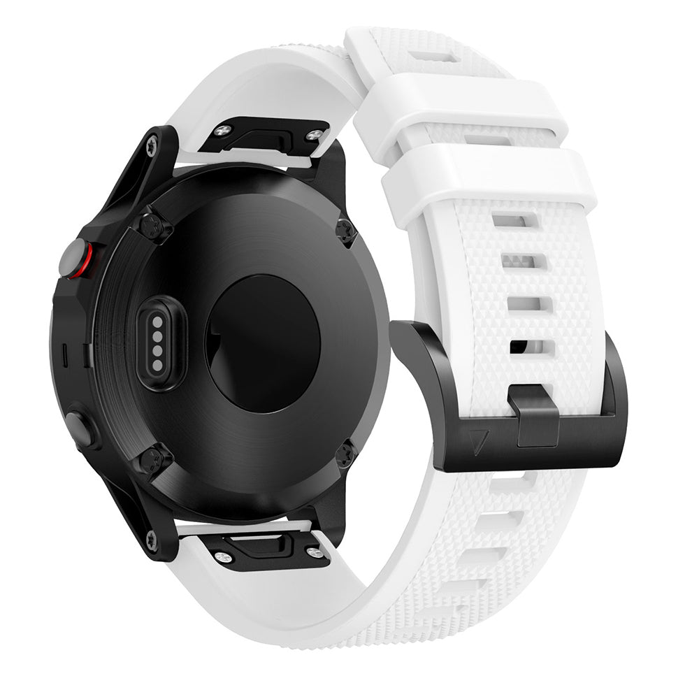 QuickFit 22mm Rubber Strap for Garmin Fenix 7 / 7 Pro (47mm)