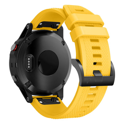 QuickFit 22mm Rubber Strap for Garmin Fenix 7 / 7 Pro (47mm)