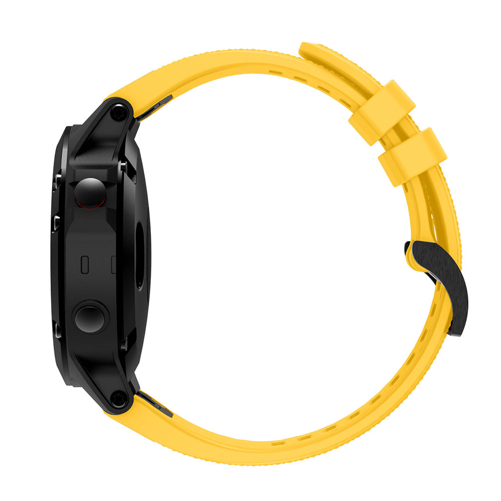QuickFit 22mm Rubber Strap for Garmin Fenix 7 / 7 Pro (47mm)