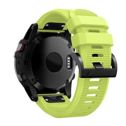 QuickFit Compatible 26mm Rubber Strap for Garmin Fenix 3