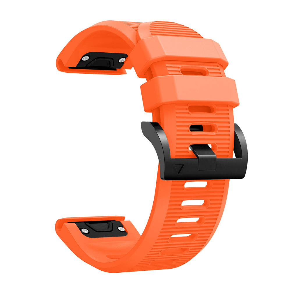 QuickFit Compatible 26mm Rubber Strap for Garmin Fenix 3