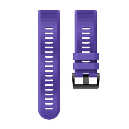 QuickFit Compatible 26mm Rubber Strap for Garmin Fenix 3