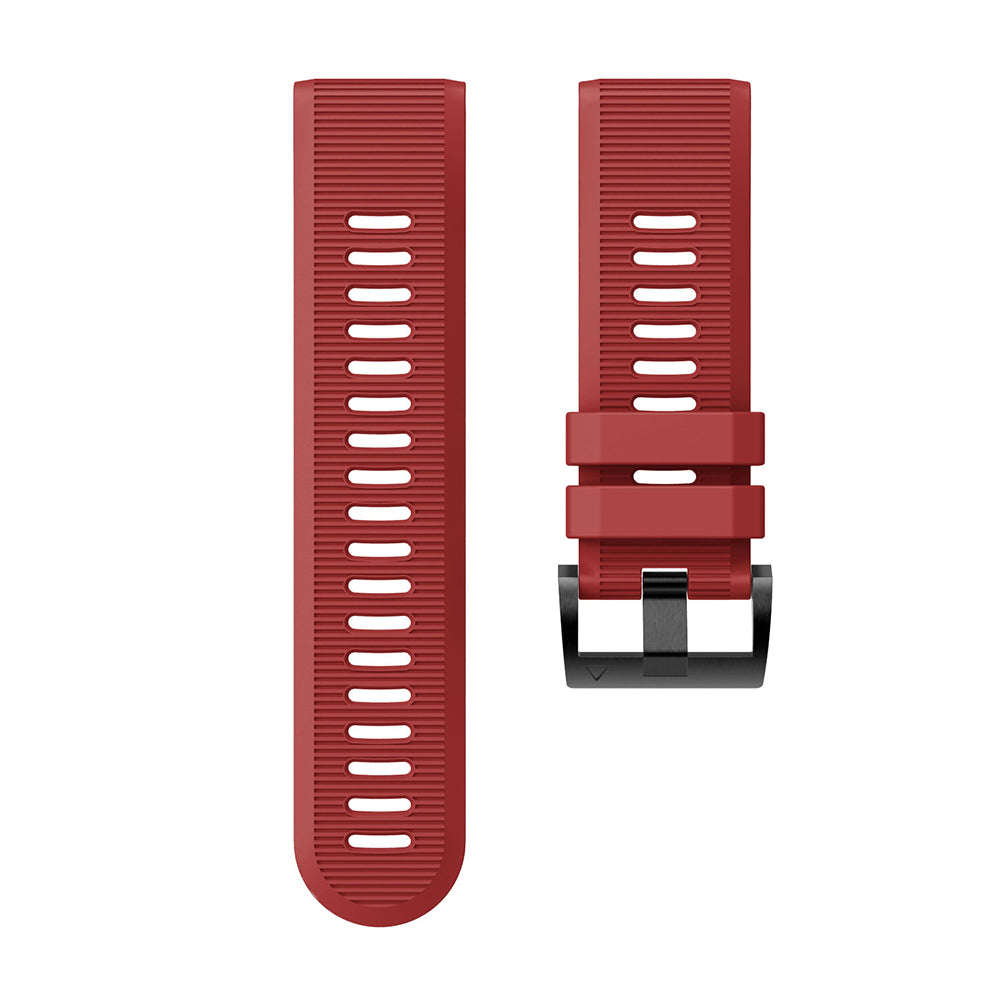 QuickFit Compatible 26mm Rubber Strap for Garmin Fenix 3