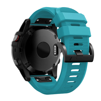 QuickFit Compatible 26mm Rubber Strap for Garmin Fenix 3