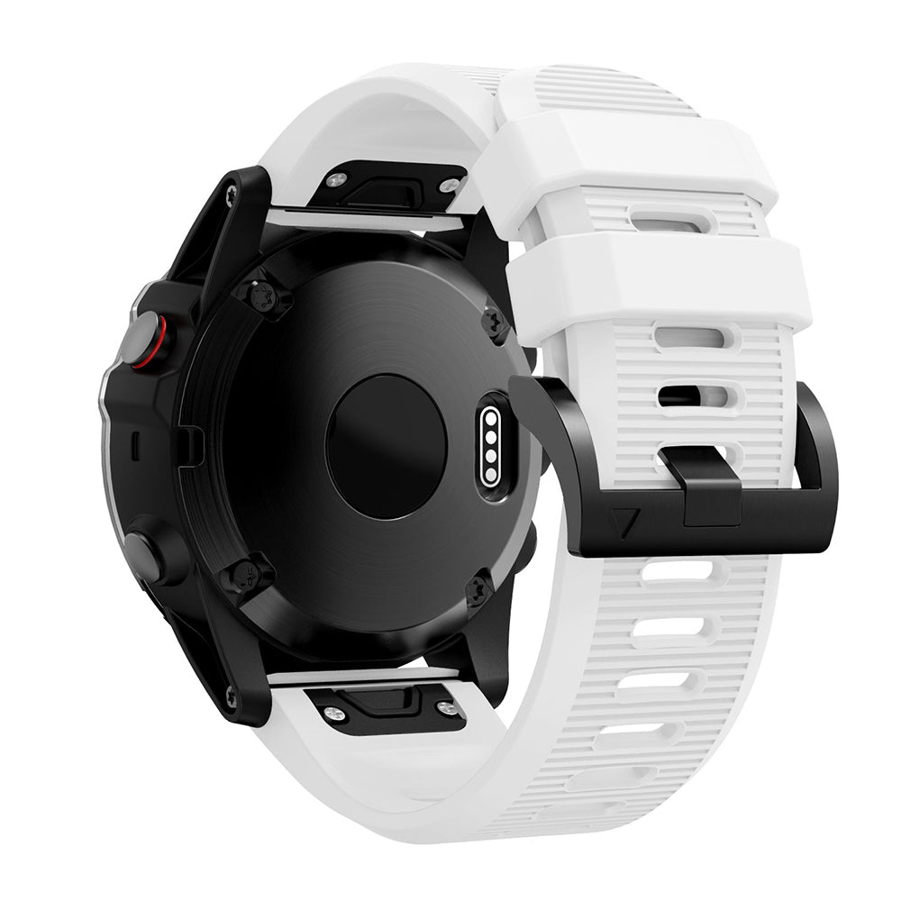 QuickFit Compatible 26mm Rubber Strap for Garmin Fenix 3