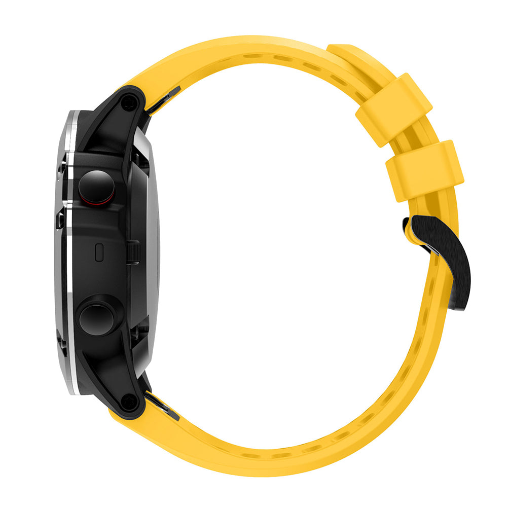 QuickFit Compatible 26mm Rubber Strap for Garmin Fenix 3
