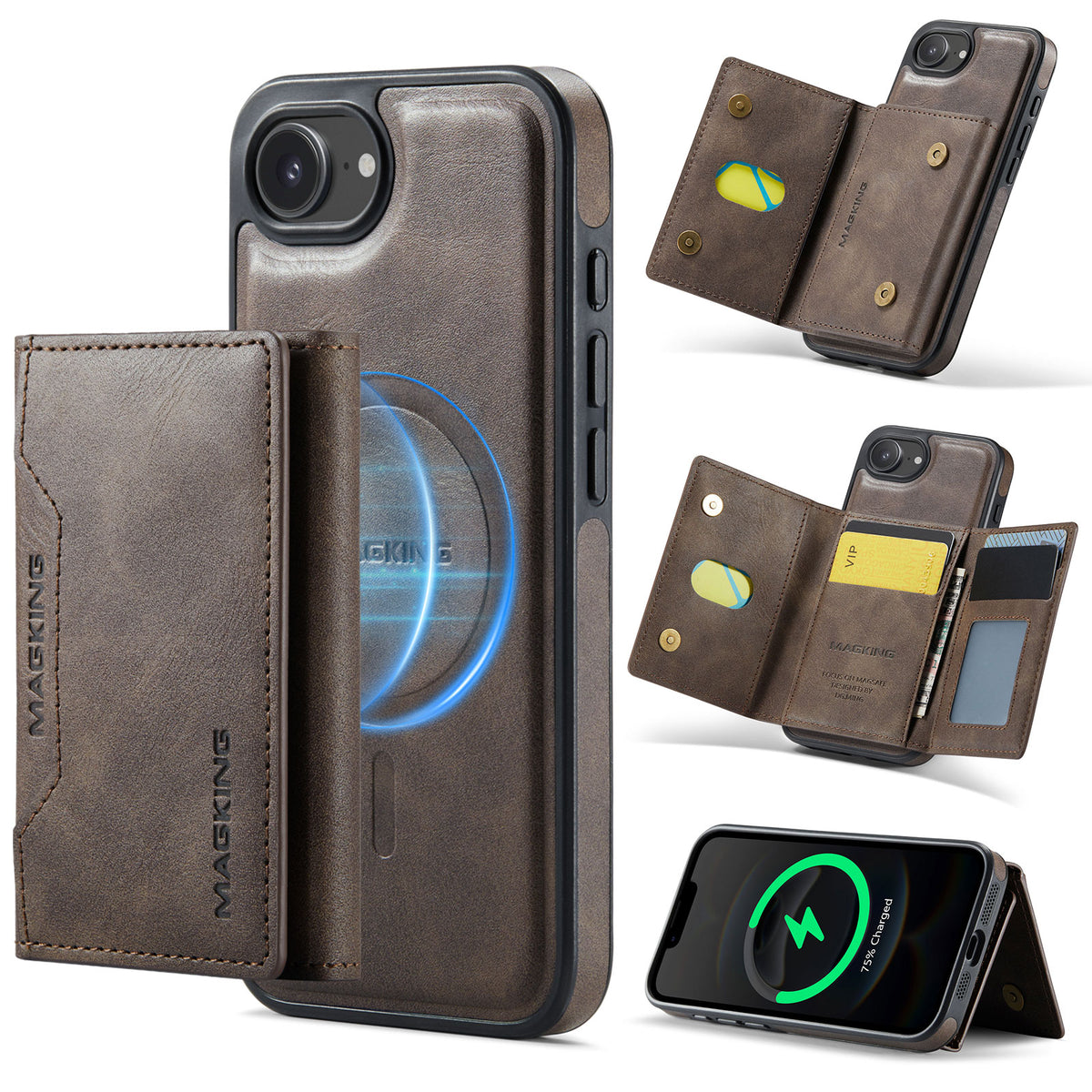 Magsafe compatible Wallet Case for iPhone 17e