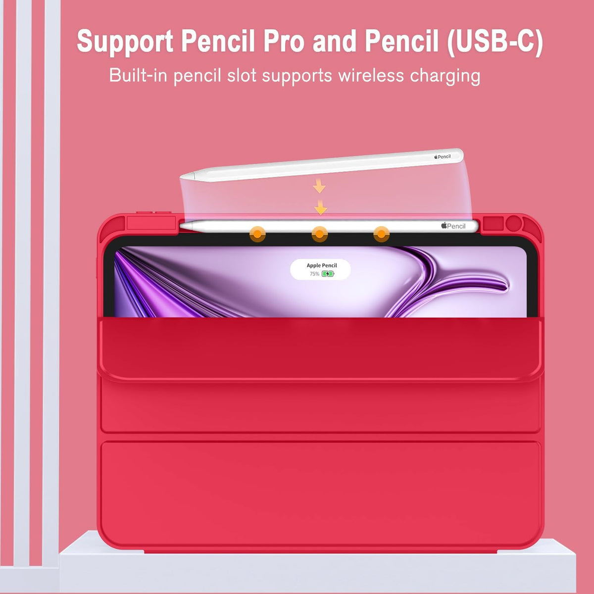 Smart Cover Pencil Case for iPad Pro 11" M5 (2026)