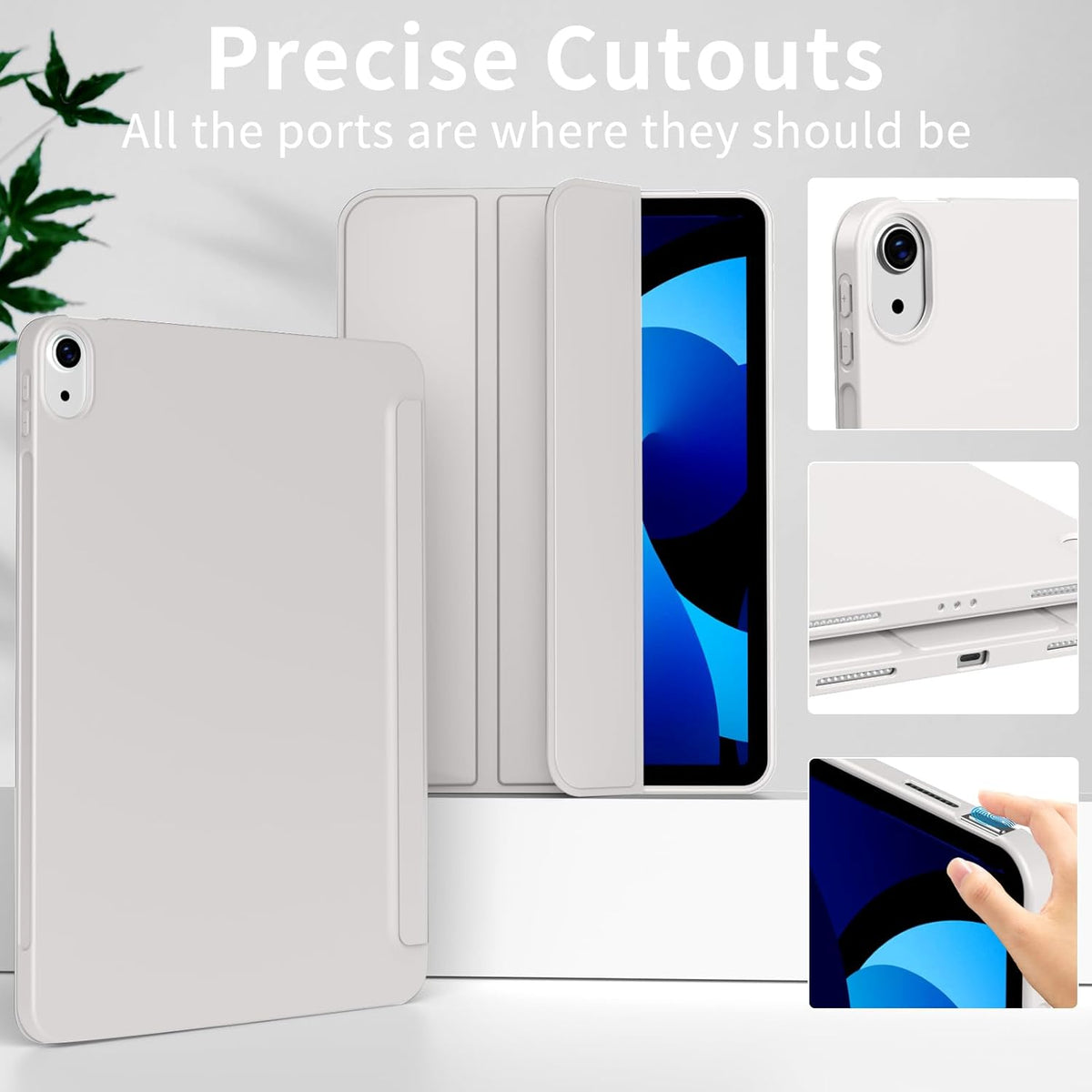 Smart Cover Case for iPad Air 11" M4 (2026)