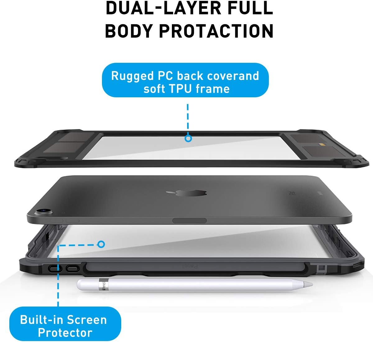 Waterproof Shellbox Case for iPad Air 10.9" 5th Gen