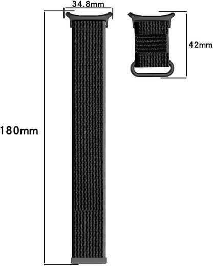Nylon hook-and-loop Strap for Samsung Galaxy Watch Ultra (2025)