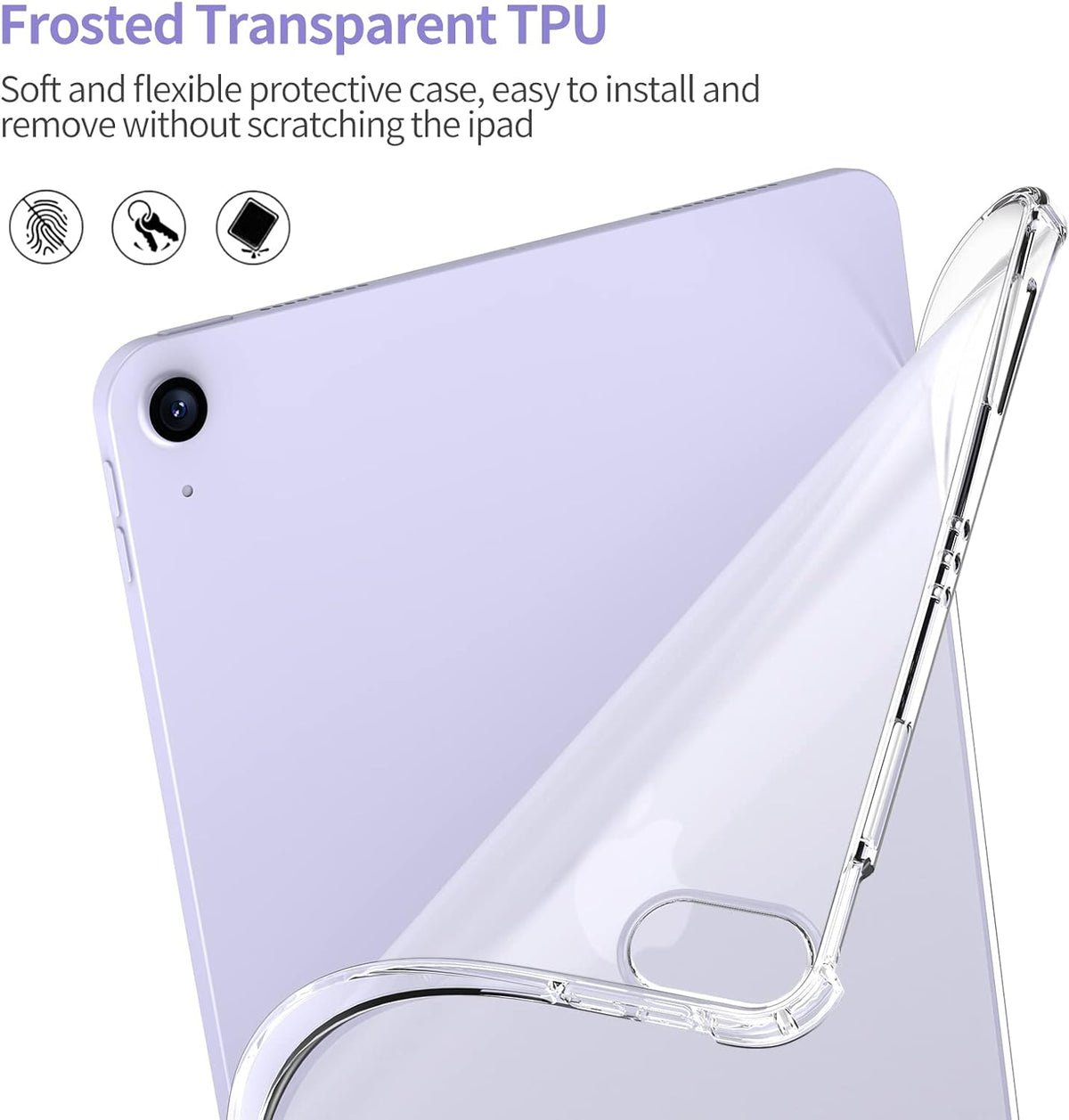 Clear Bumper Gel Case for iPad Air 11" M3 (2025)