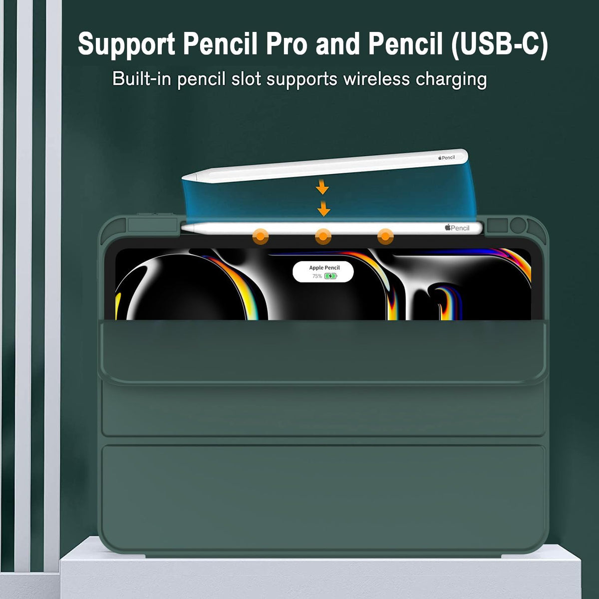 Smart Cover Pencil Case for iPad Pro 11" M5 (2026)