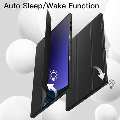 Slim Flip Pen Holder Case Cover for Samsung Galaxy Tab S9 Plus