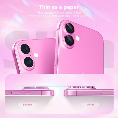Camera Lens Protector Alloy Frame for iPhone 16