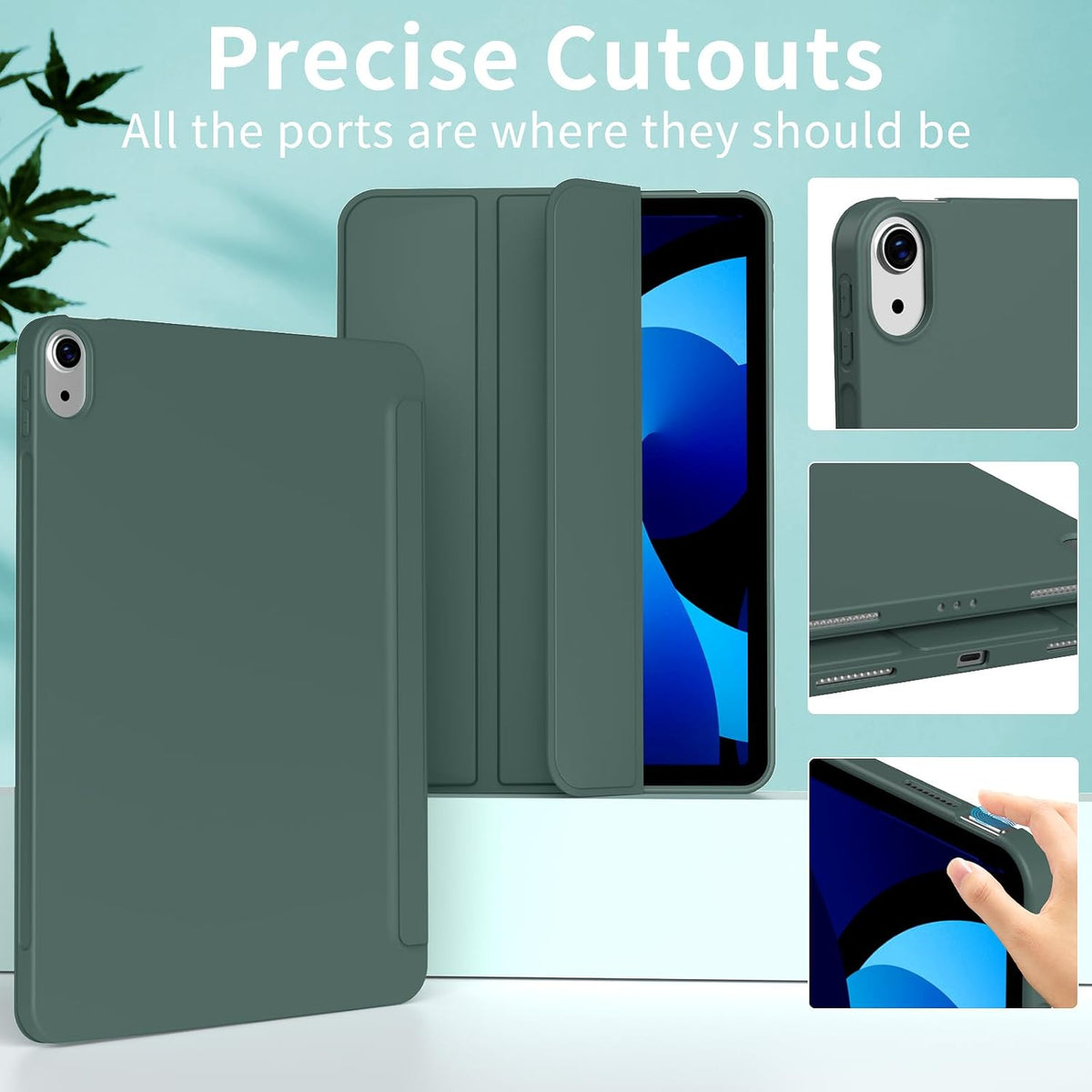 Smart Cover Case for iPad Air 11" M4 (2026)