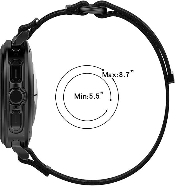 Nylon hook-and-loop Strap for Samsung Galaxy Watch Ultra (2025)