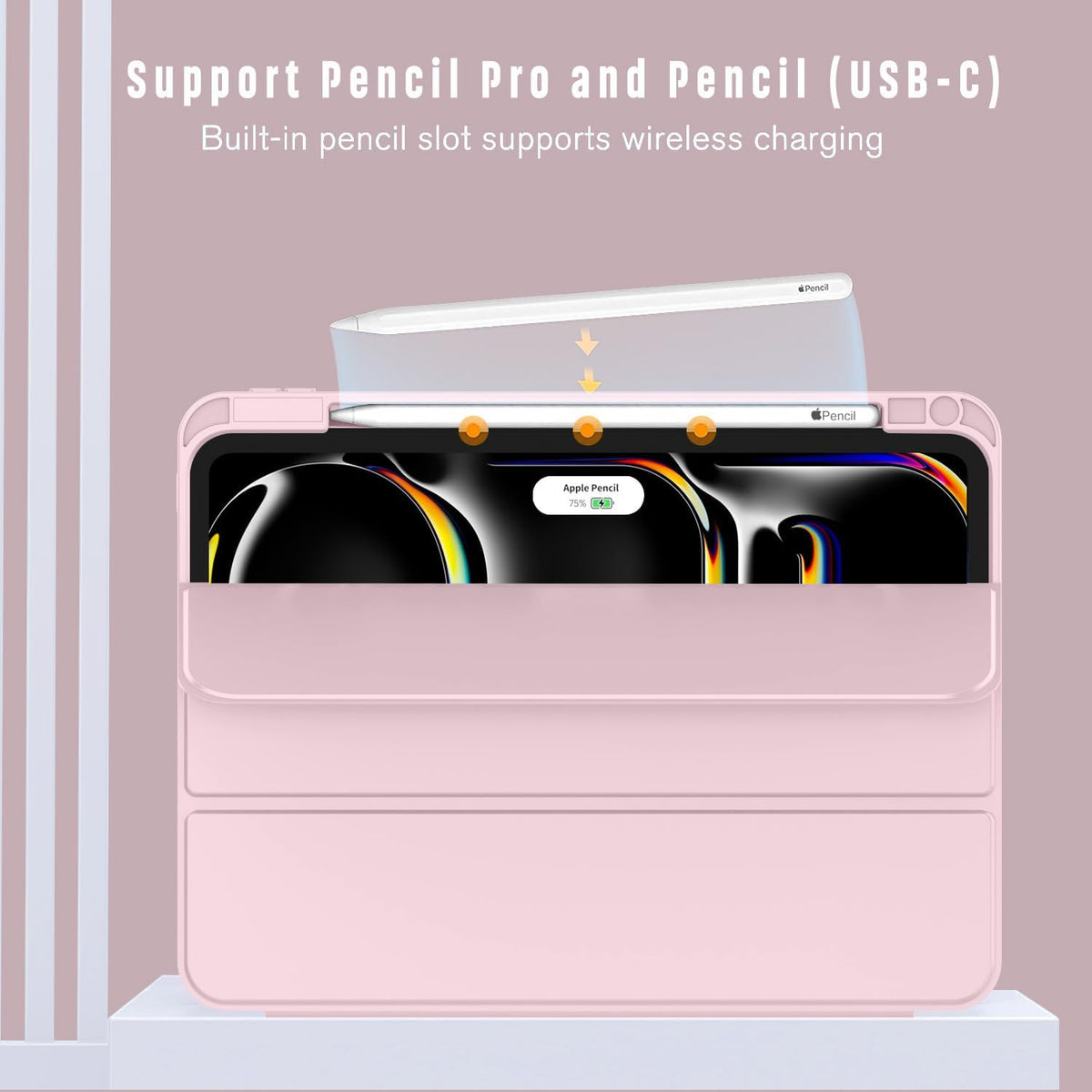 Smart Cover Pencil Case for iPad Pro 11" M5 (2026)