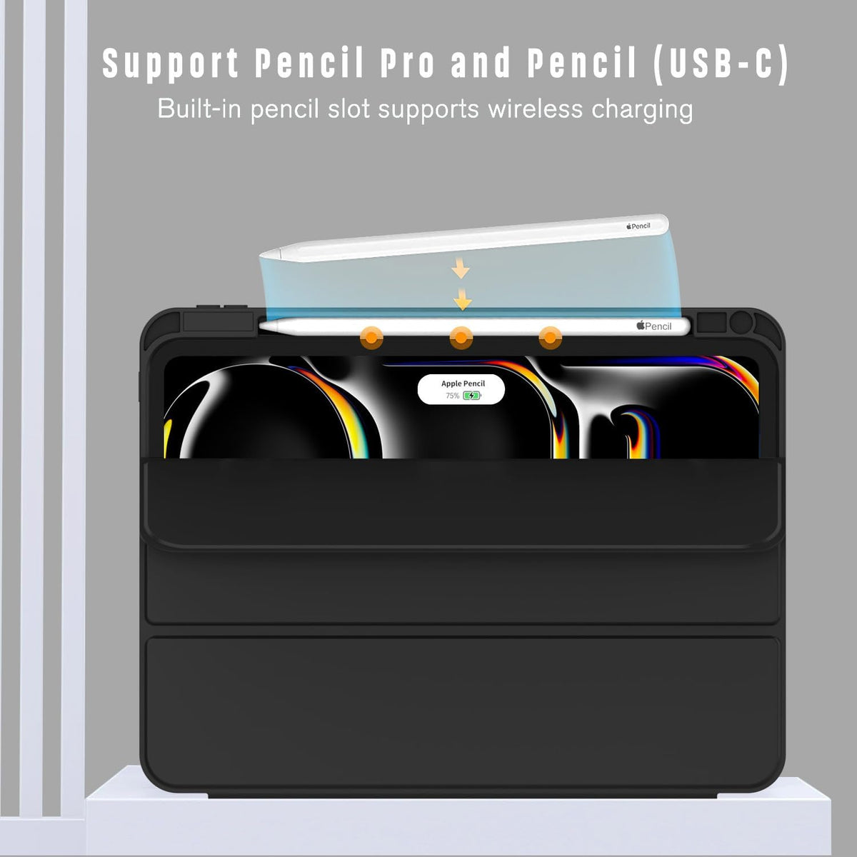 Smart Cover Pencil Case for iPad Pro 11" M5 (2026)