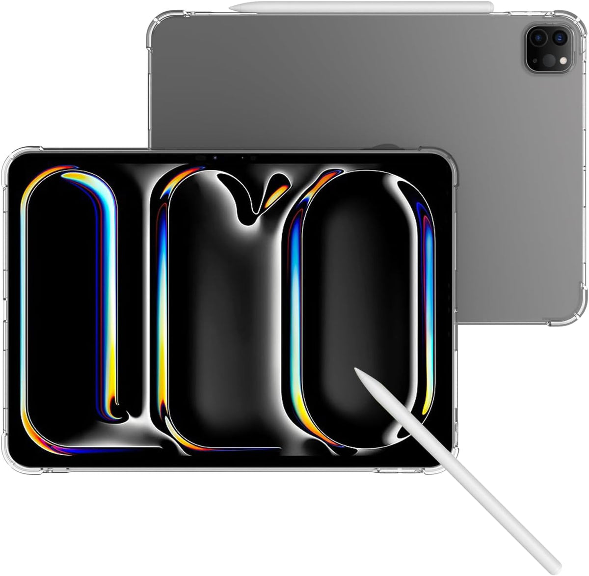 Clear Bumper Case for iPad Pro 13" M4 (2024)