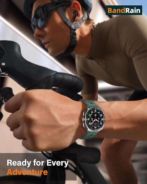 Rubber Sports Strap for Samsung Galaxy Watch Ultra 2